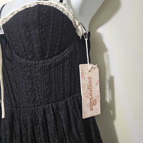 Sugarlips Black Mini Dress - Picture 3 of 5